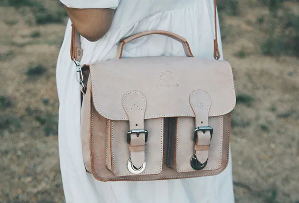 Handmade leather purse satchel bag shoulder bag cossbody bag purse women
