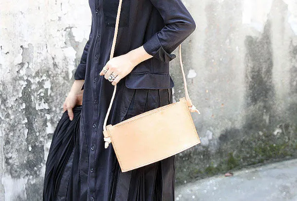 Handmade mini purse leather cute crossbody bag purse shoulder bag for women