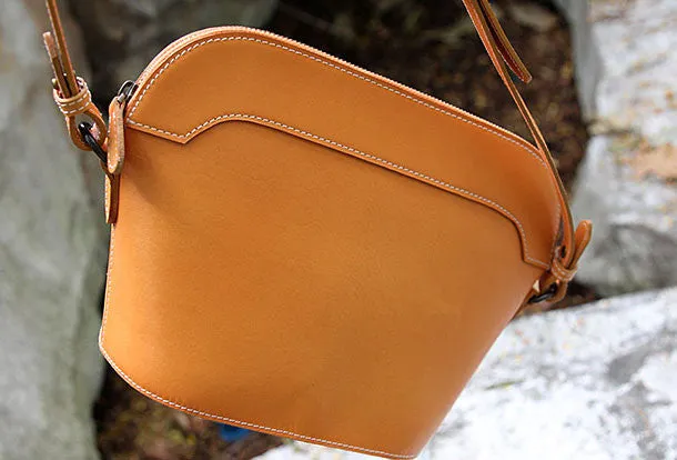 Handmade purse leather small crossbody bag purse shoulder bag for women