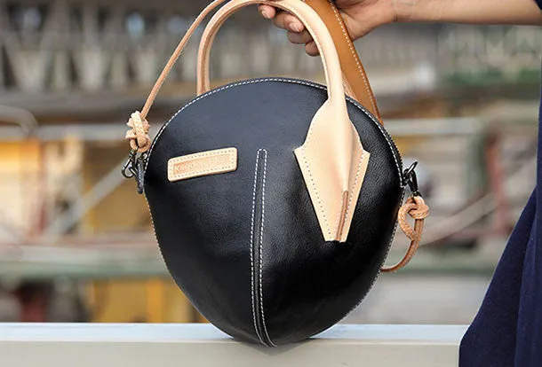 Handmade Unique Leather Small Handbags Shoulder Bag for Women