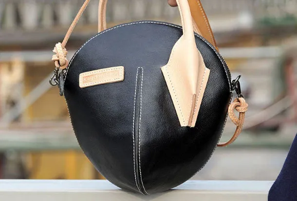 Handmade Unique Leather Small Handbags Shoulder Bag for Women