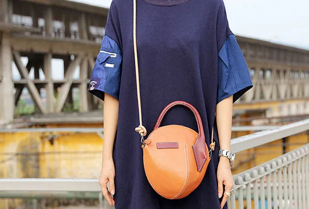 Handmade Unique Leather Small Handbags Shoulder Bag for Women