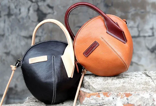 Handmade Unique Leather Small Handbags Shoulder Bag for Women