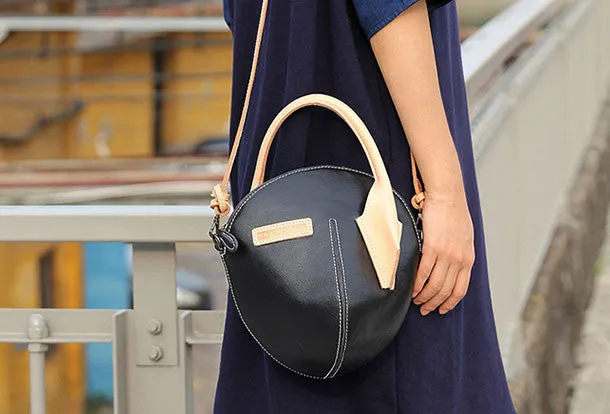 Handmade Unique Leather Small Handbags Shoulder Bag for Women