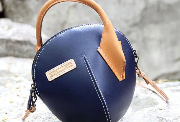 Handmade Unique Leather Small Handbags Shoulder Bag for Women