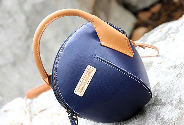 Handmade Unique Leather Small Handbags Shoulder Bag for Women