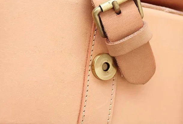 Handmade vintage womens leather messenger crossbody Shoulder Bag for women