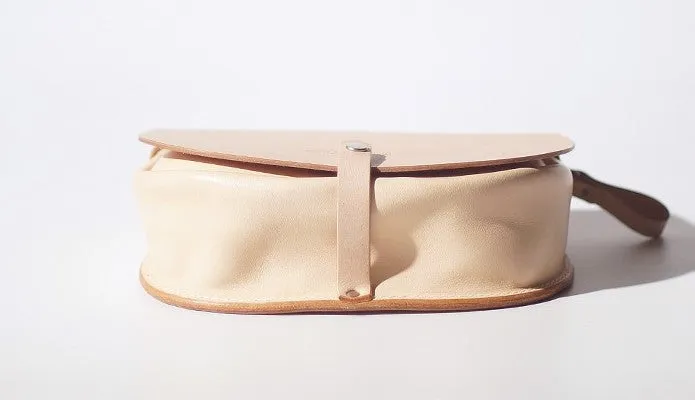 Handmade Womens Leather Saddle Shoulder Bag Purse Saddle Handbag Bag for Women