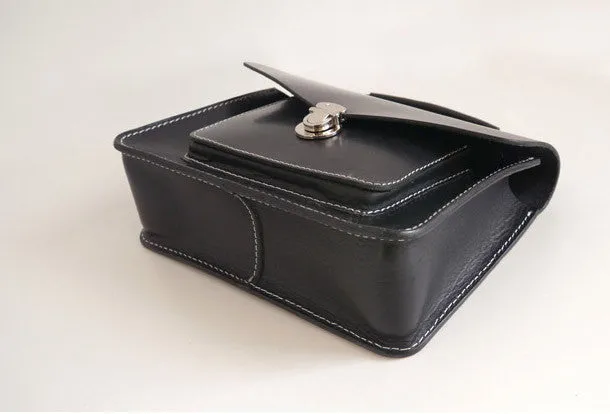 Handmade Womens Leather shoulder bags Satchel Bag School Bag for women