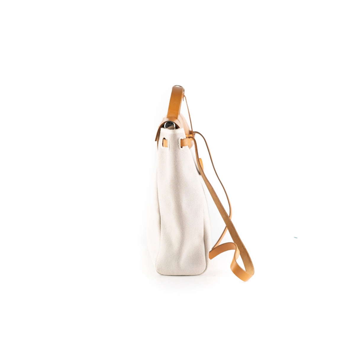 Hermes Herbag Backpack Sac a Dos Caramel - [G] Stamp