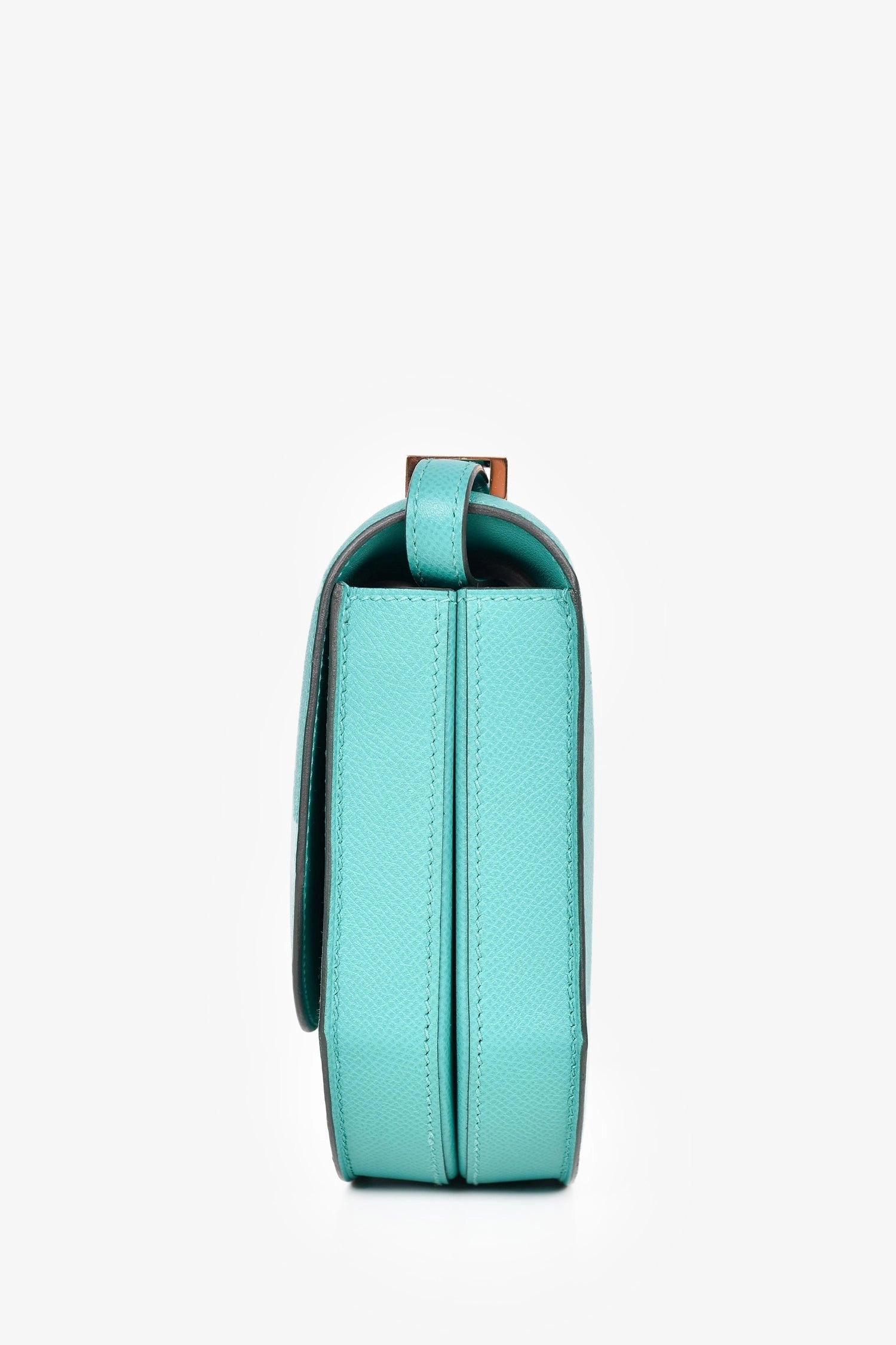 Herms 2019 Teal Epsom Leather Mosaique Au 24-17 Crossbody Bag