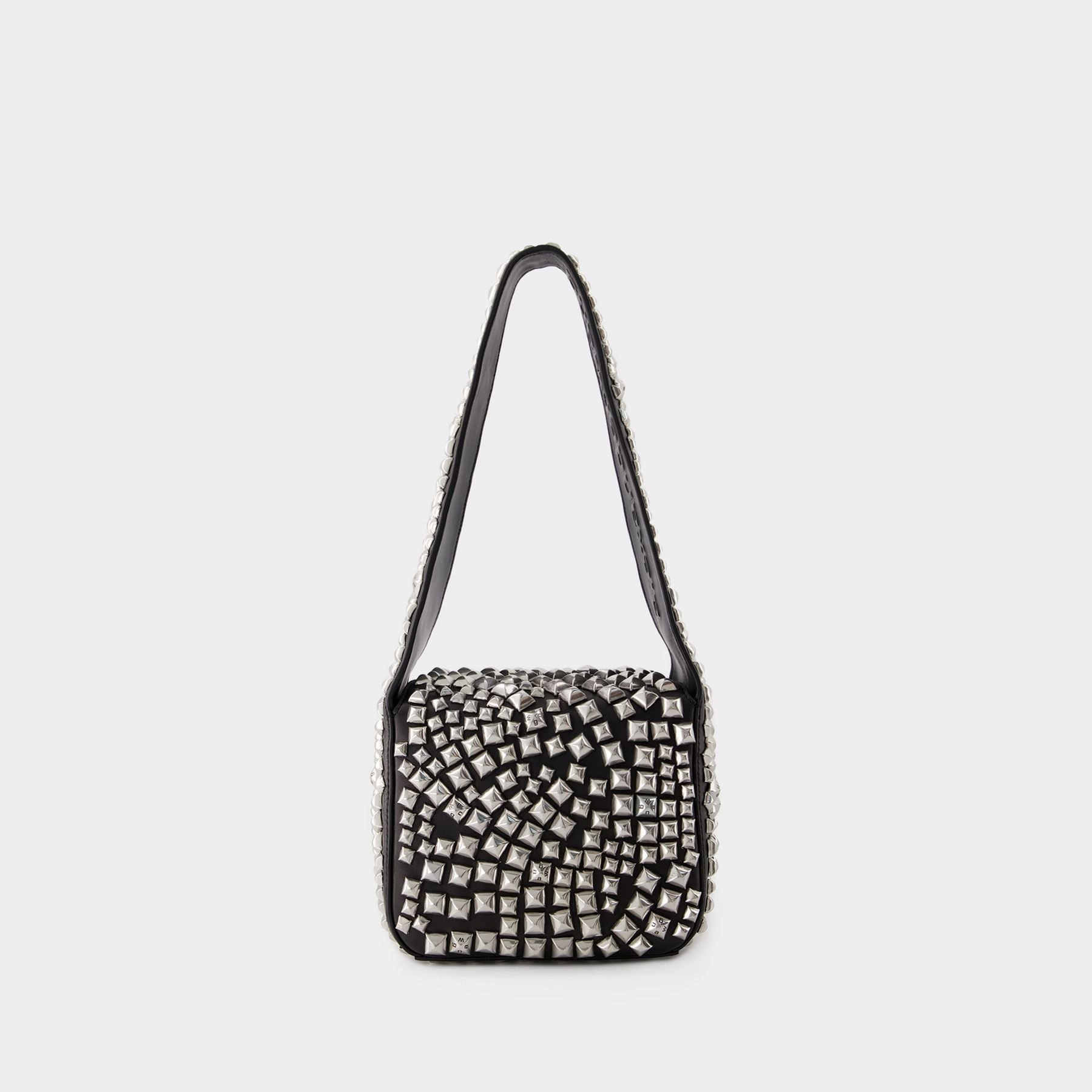 Hobo Spike Small Bag - Alexander Wang - Leather - Black