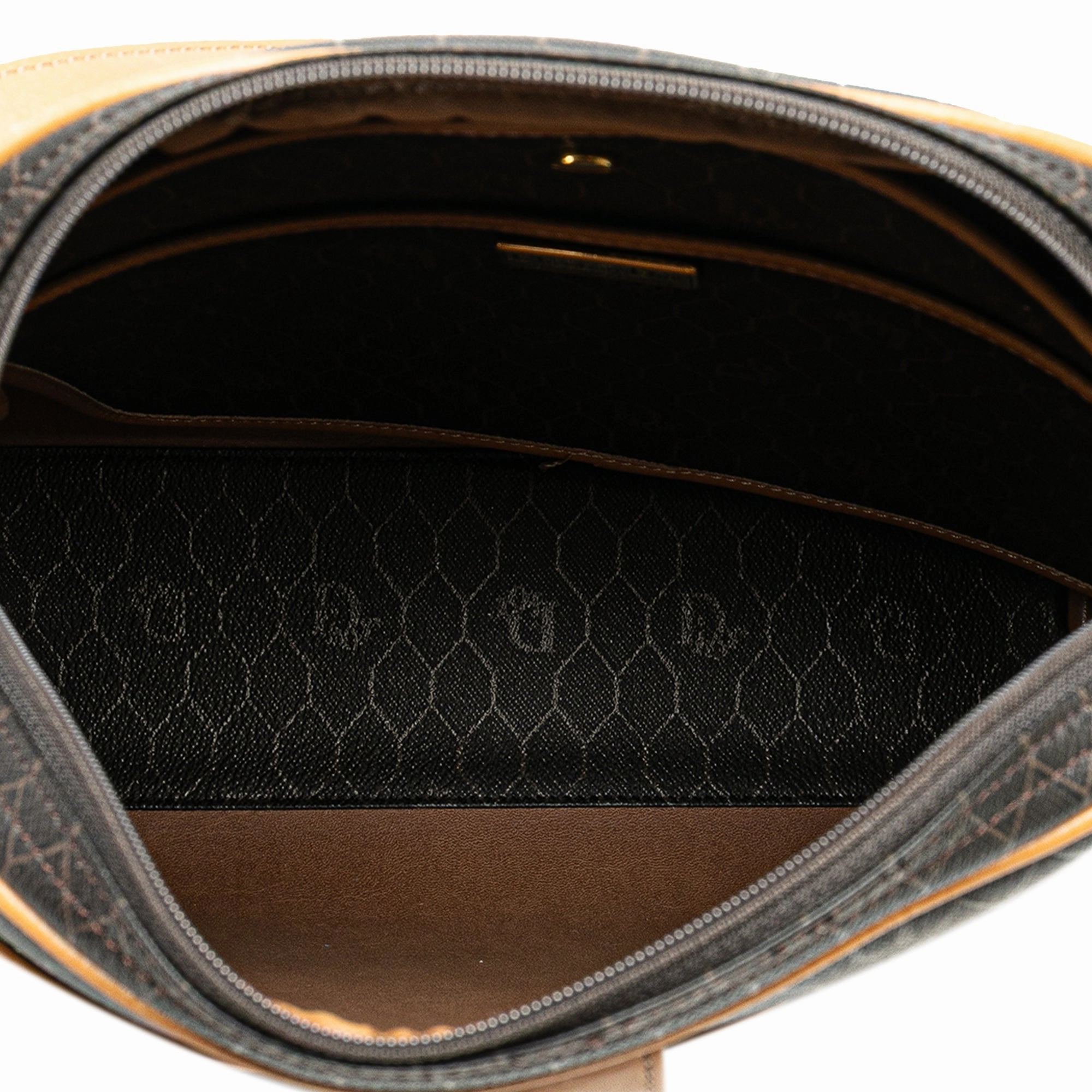 Honeycomb Coated Canvas Crossbody