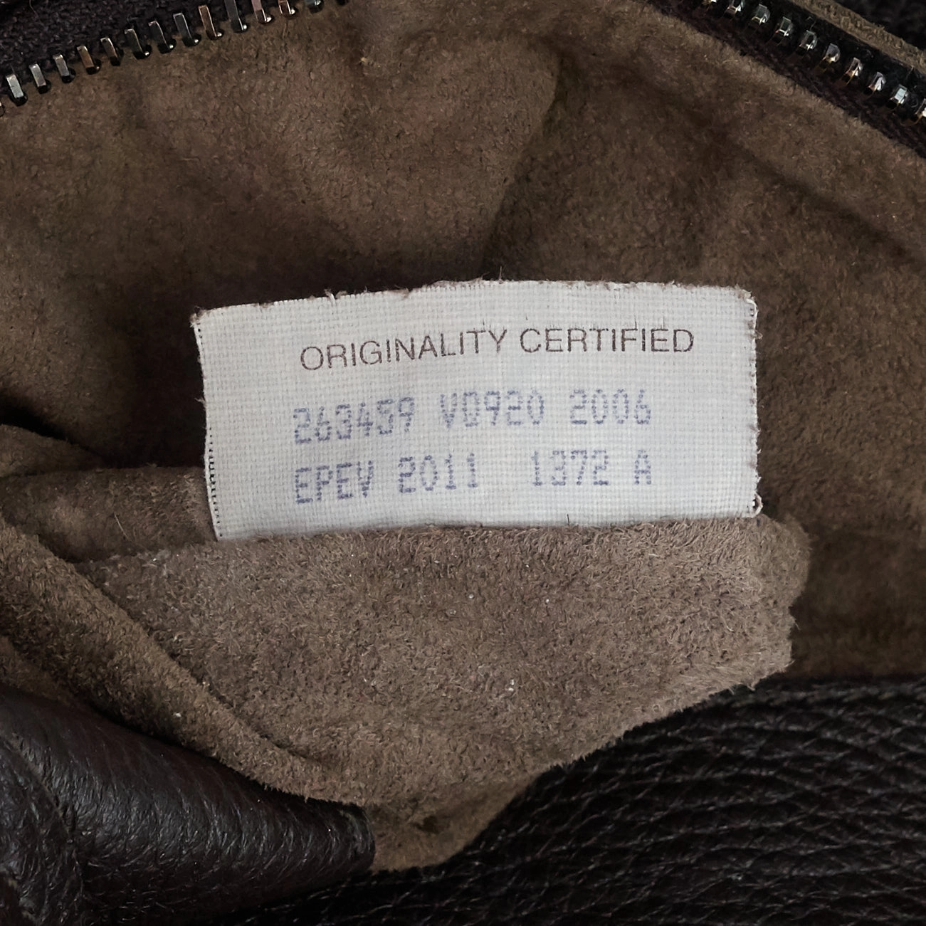 Intrecciato Mallow Cervo Hobo Bag