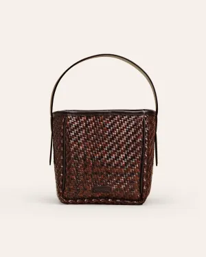 IWA MINI Umber Twill Shoulder bag