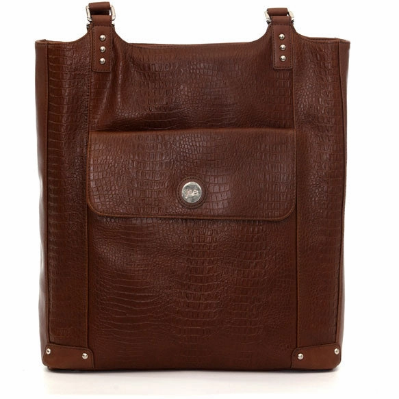 Jill-E Designs Jill-E Leather Laptop Tote