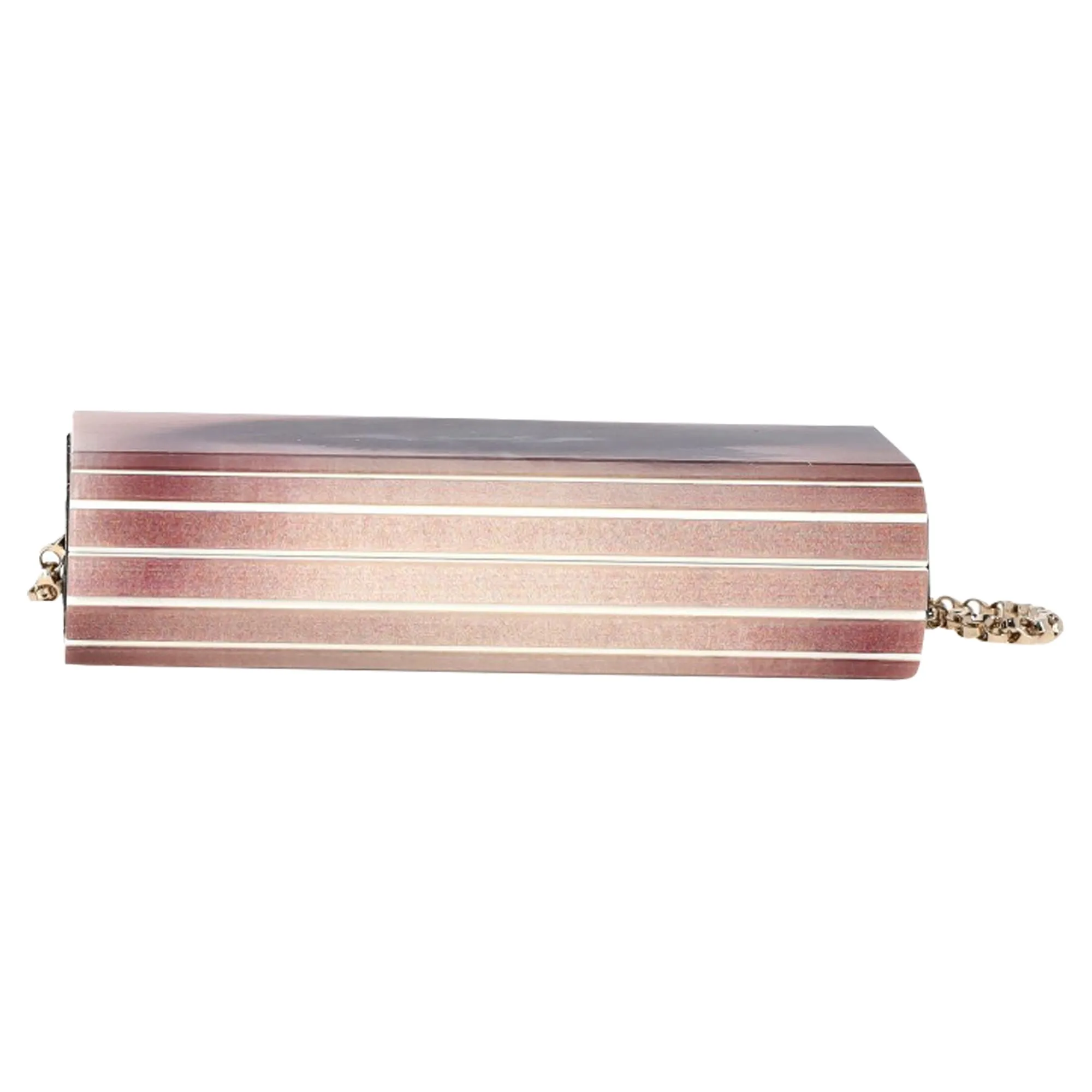 Jimmy Choo Lenticular Printed Candy Clutch in Multicolor Acrylic