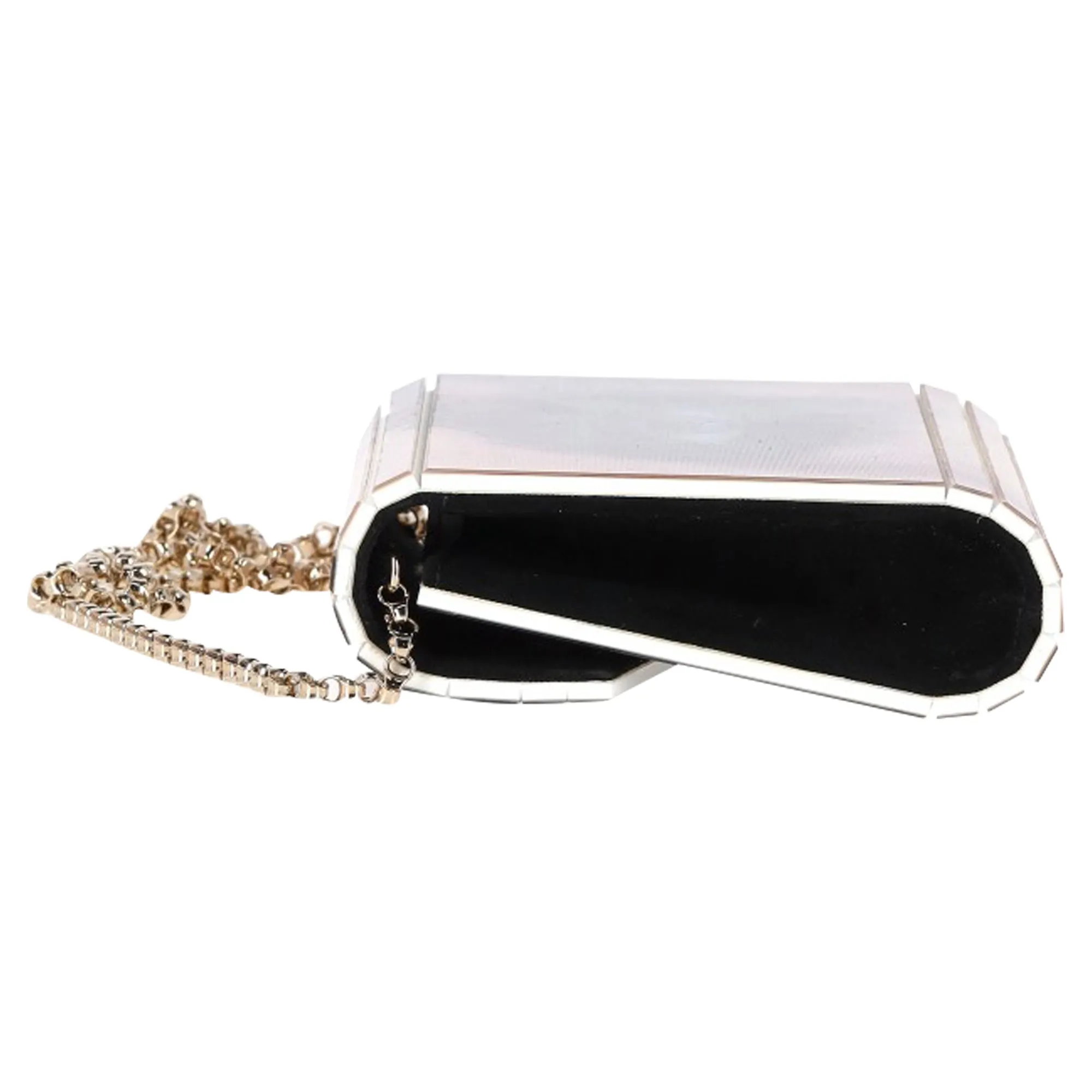 Jimmy Choo Lenticular Printed Candy Clutch in Multicolor Acrylic