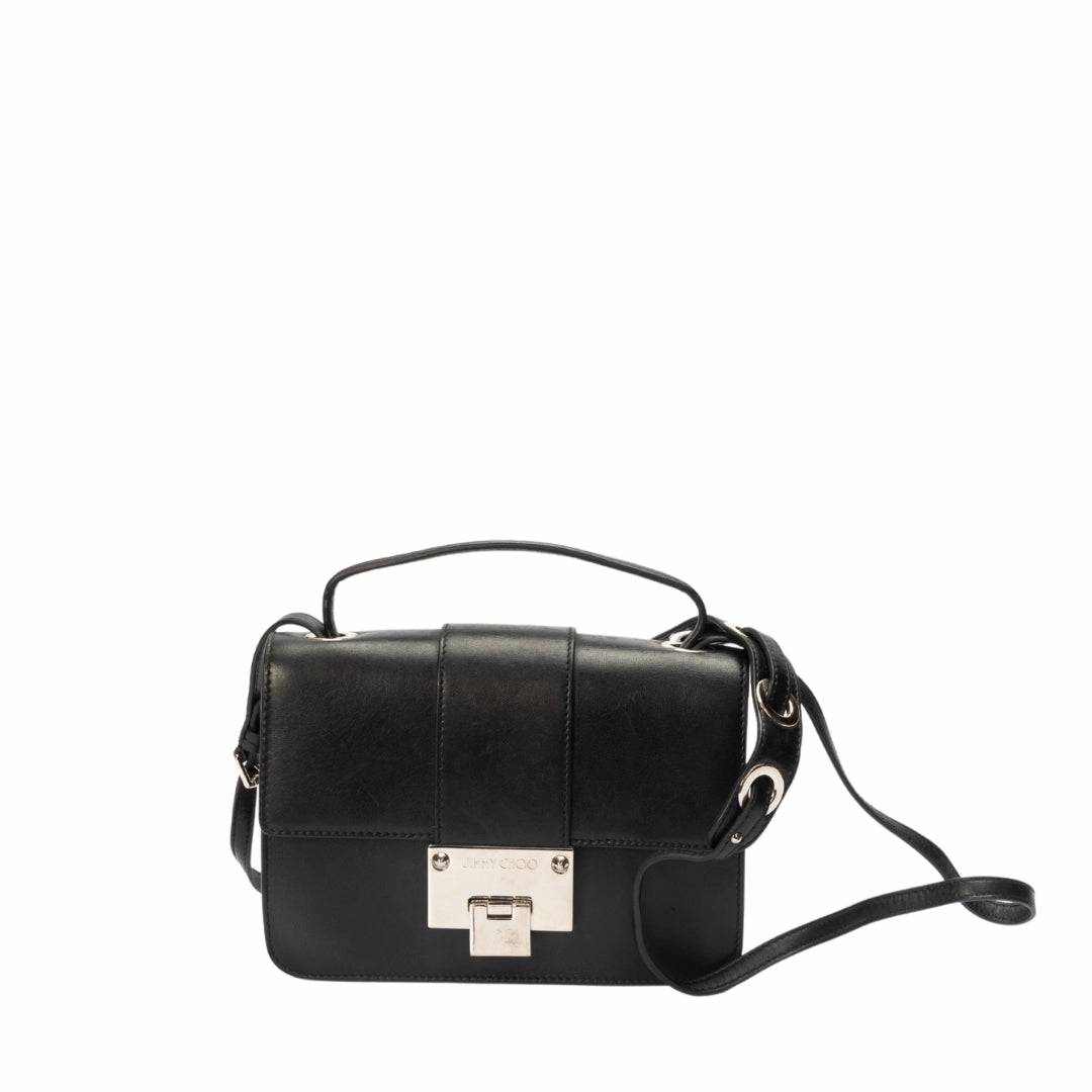 Jimmy Choo Leather Rebel Crossbody Bag