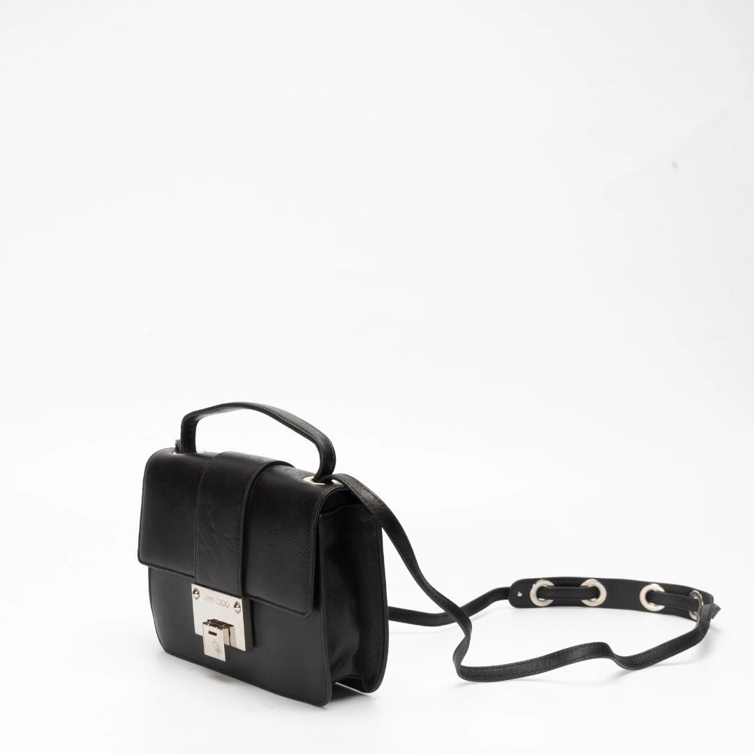 Jimmy Choo Leather Rebel Crossbody Bag