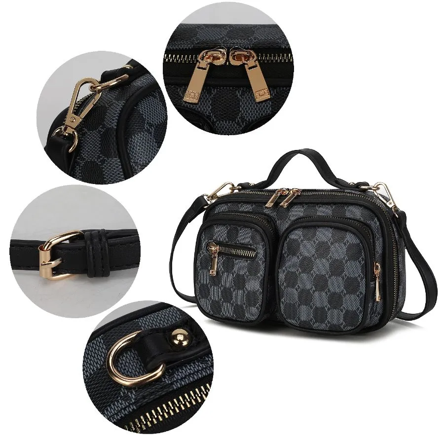 Jolene Multi Pocket Crossbody Bag