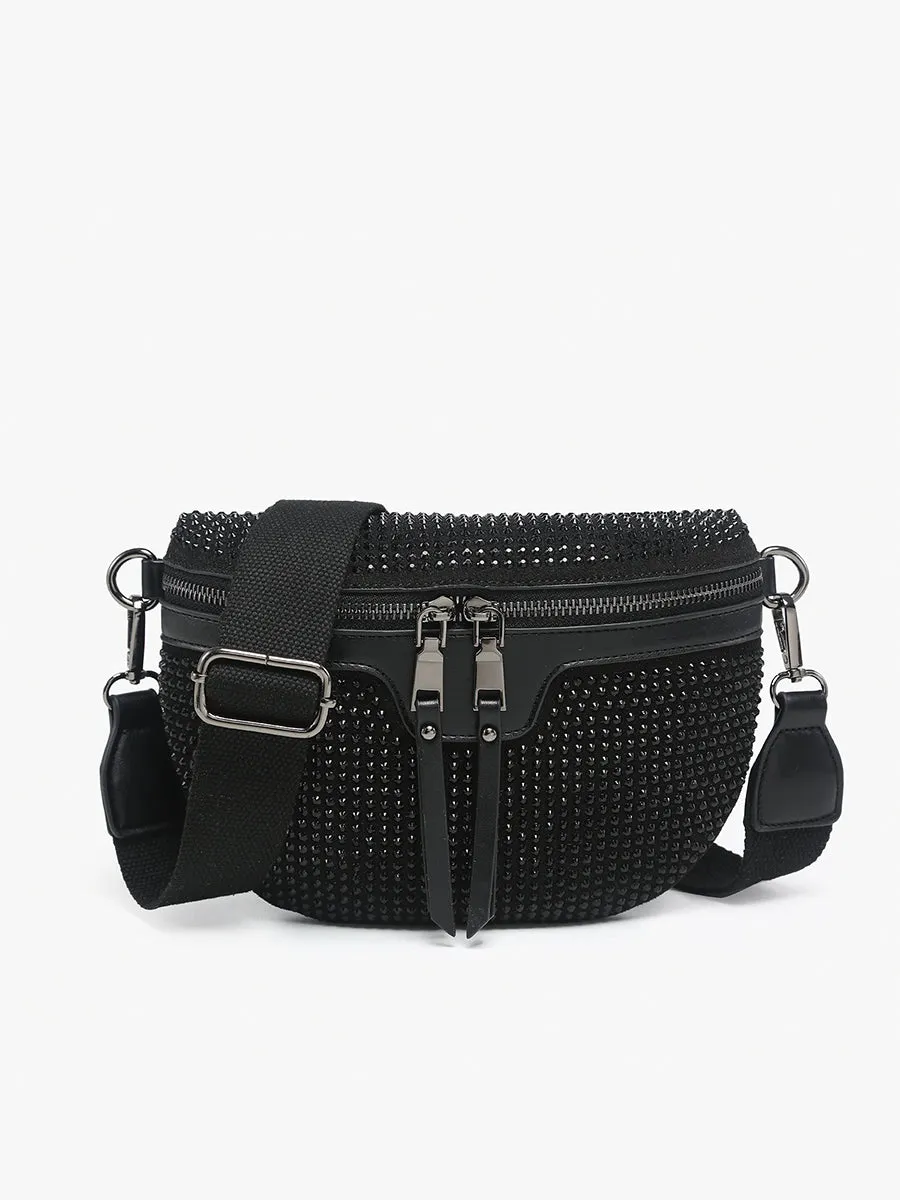 Kai Rhinestone Belt Bag