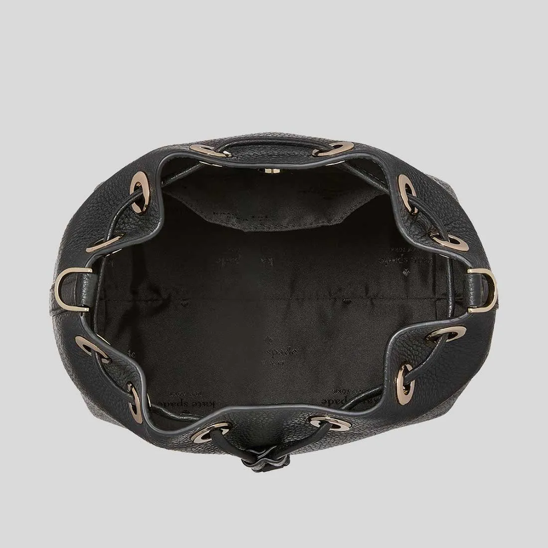 KATE SPADE Emma Small Bucket Bag Black KK071