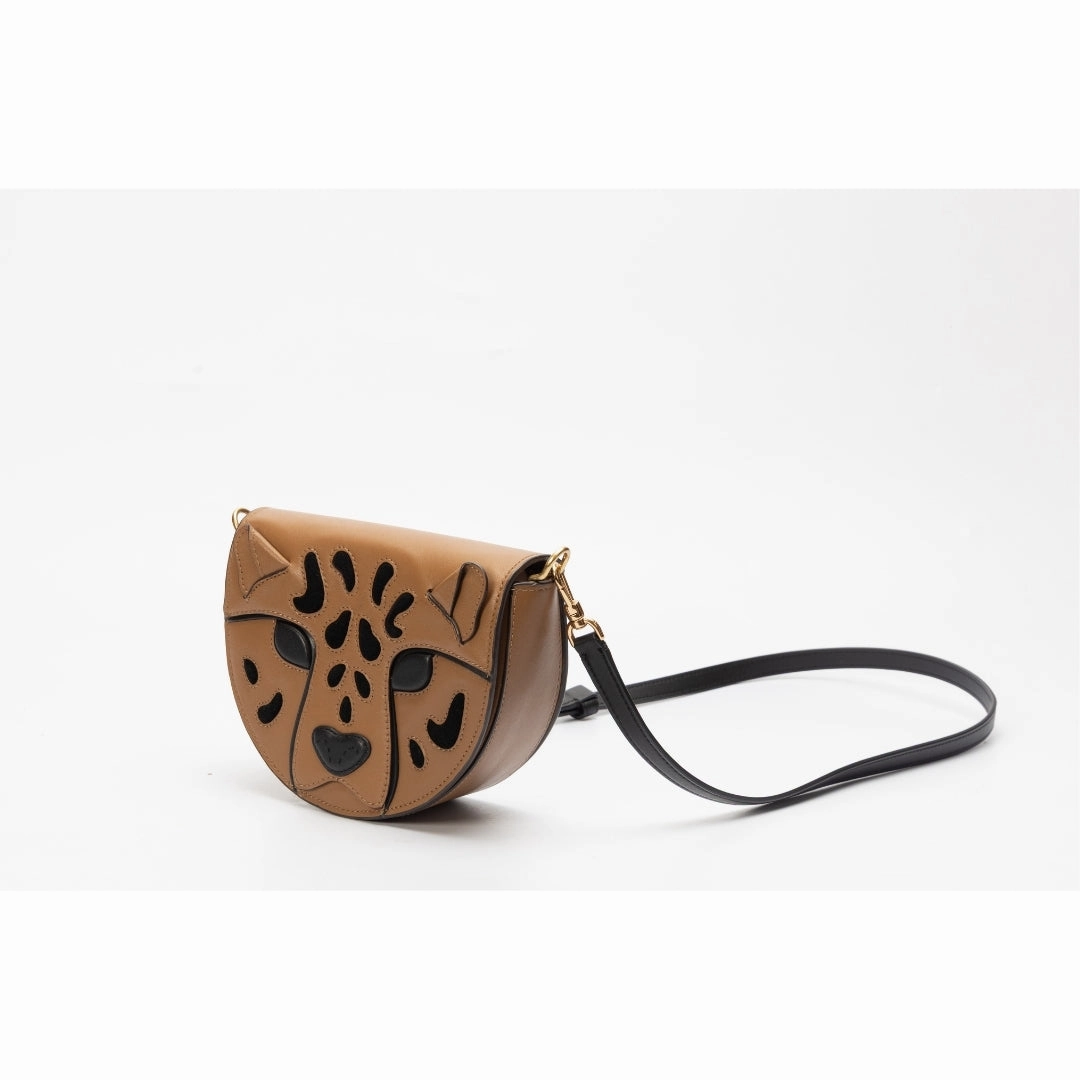 Kate spade Lucy 3D Leopard Flap Medium Crossbody Bag