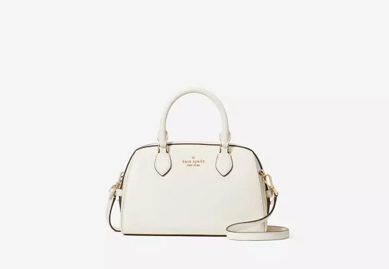 Kate Spade Madison Saffiano Leather Duffle Crossbodybag- Meringue