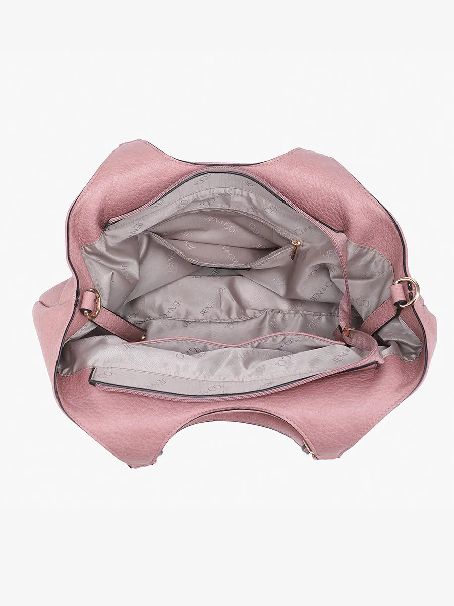 Kay Vegan Studded Hobo