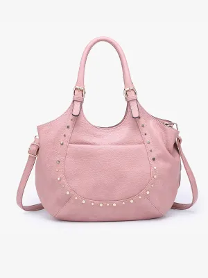 Kay Vegan Studded Hobo