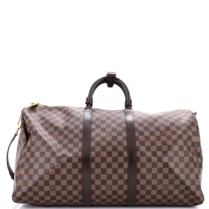 Keepall Bandouliere Bag Damier 55