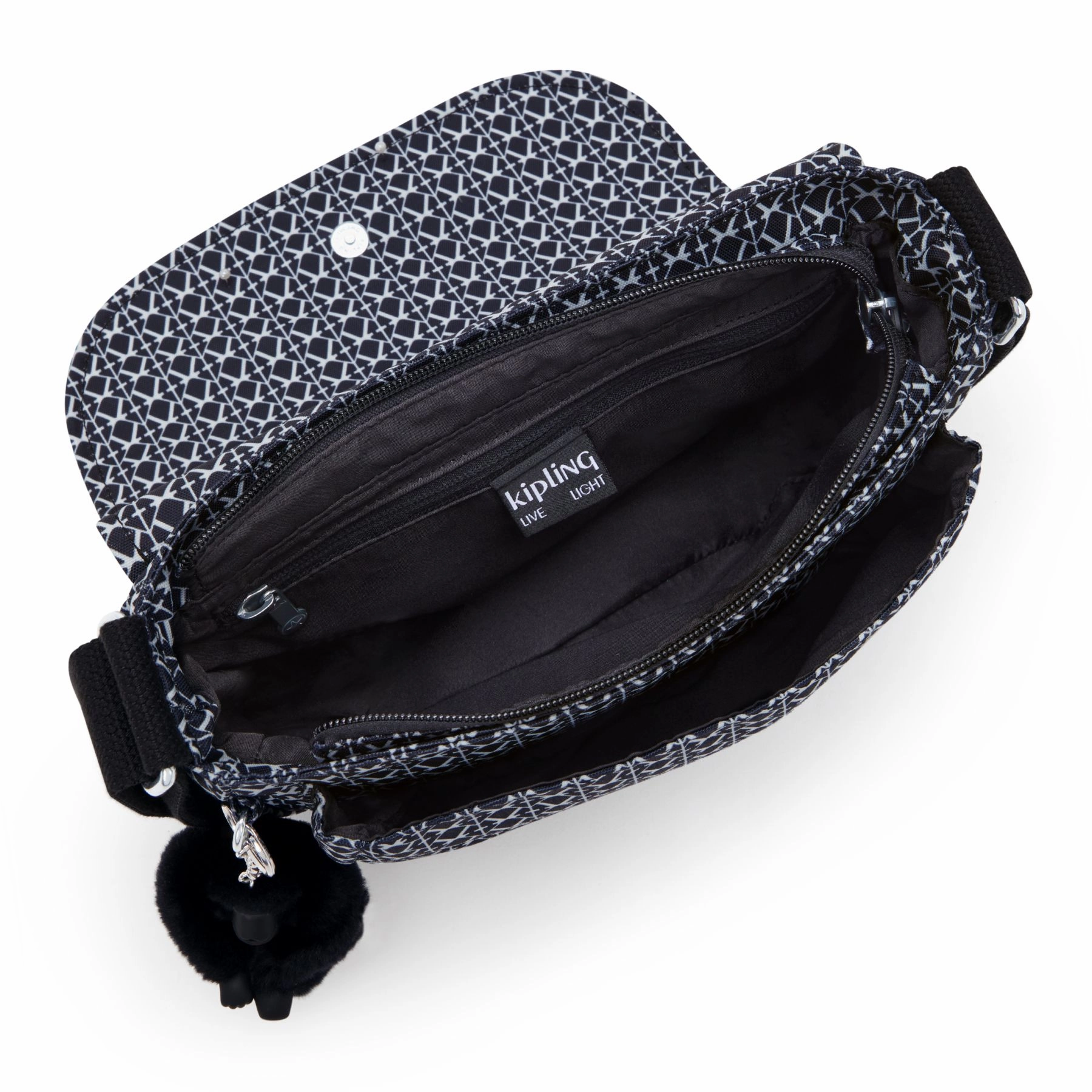 Kipling Loreen Medium Printed Crossbody Bag - Signature Print