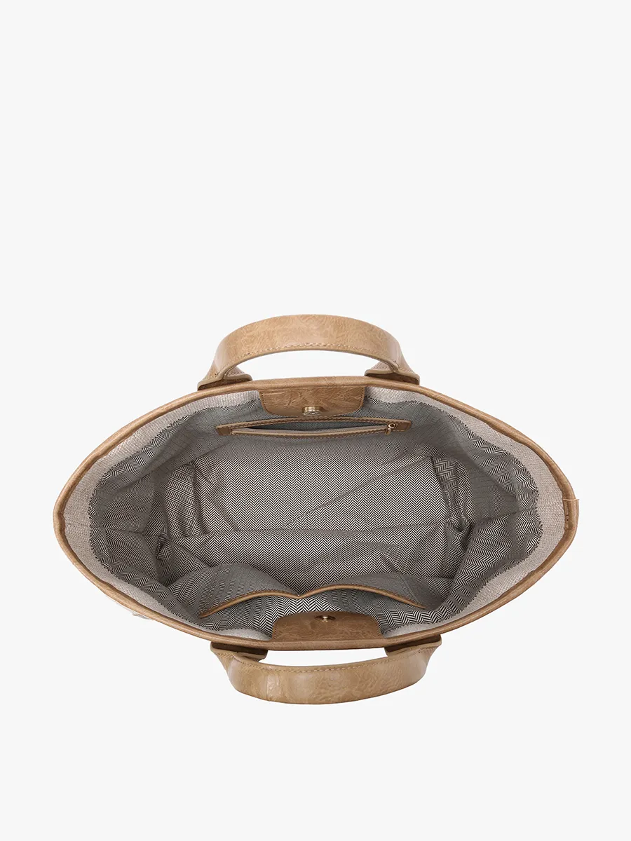 Kristina Vegan Tribal Satchel