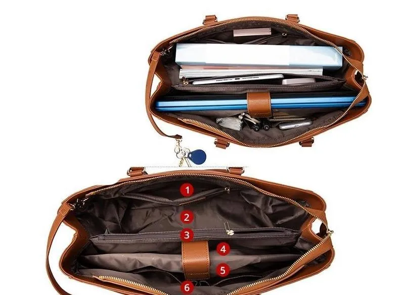 Ladies luxury handbags for laptop