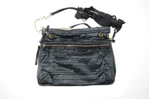 Lanvin Amalia Bag in Dark Green Satin