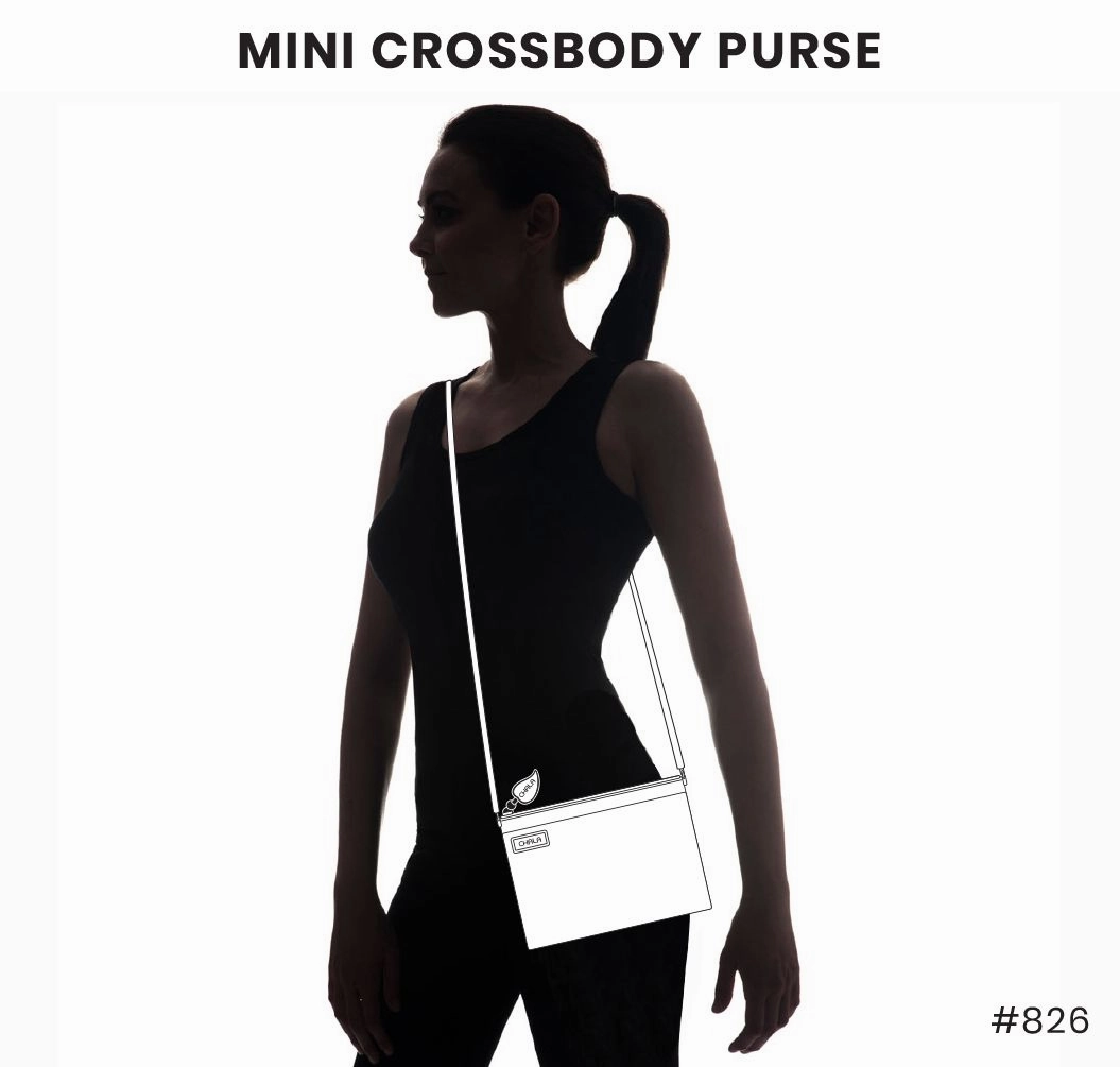 LaserCut Mini Crossbody - Orange Crab