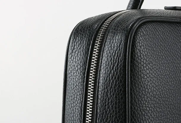 Leather mens Briefcase messenger Business Bag shoulder laptop bag