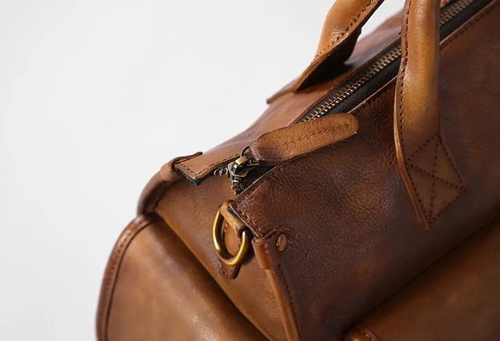 Leather Mens Cool Messenger Bag Travel Bag Business Bag Laptop Bag for men