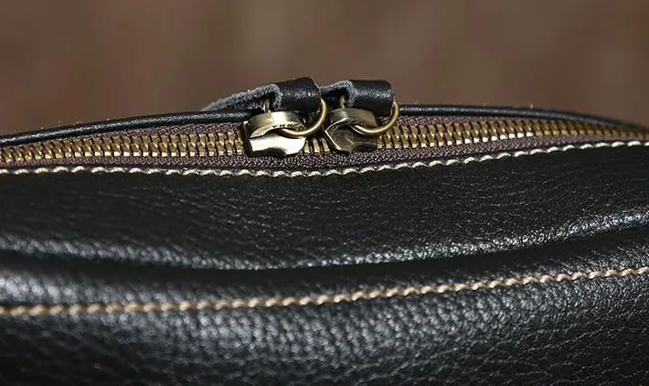 Leather Mens Cool Small Shoulder Bag Messenger Bag Cycling Bag for men