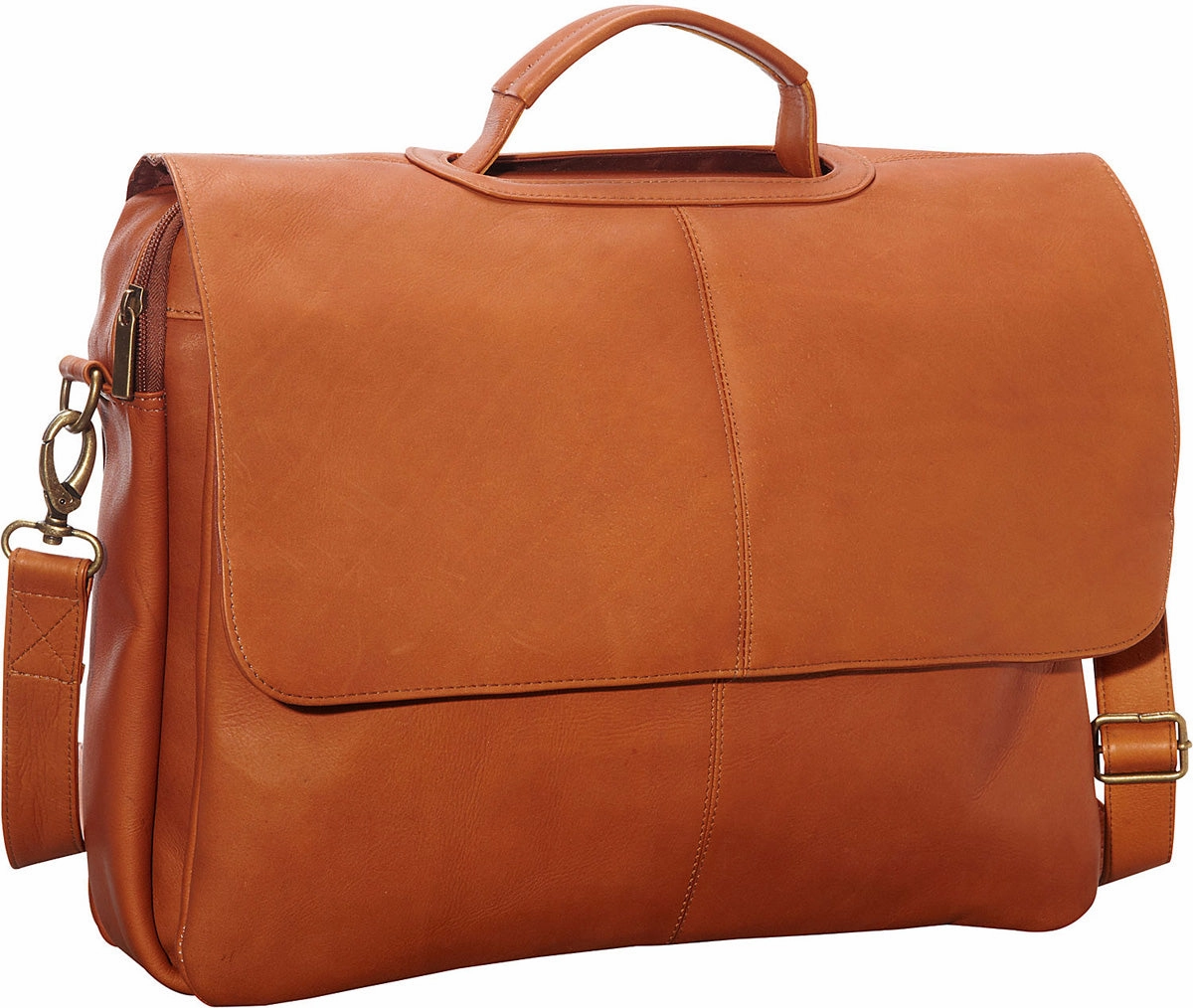 Ledonne Leather Vaqueta Flap Over Brief