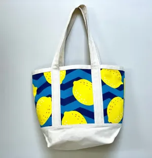 Lemon Canvas Tote Bag