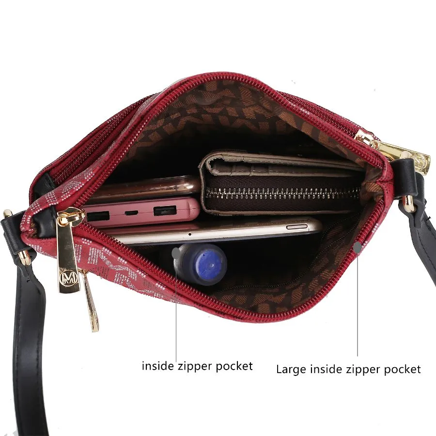 Lemuel M Signature Crossbody Bag
