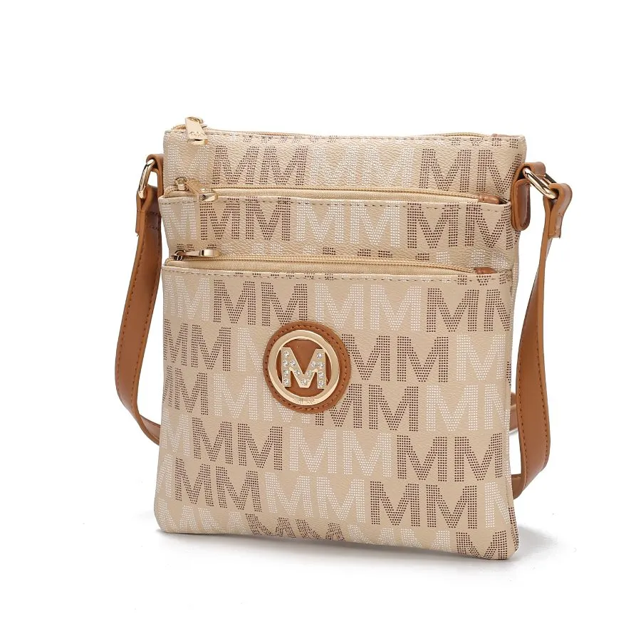 Lemuel M Signature Crossbody Bag