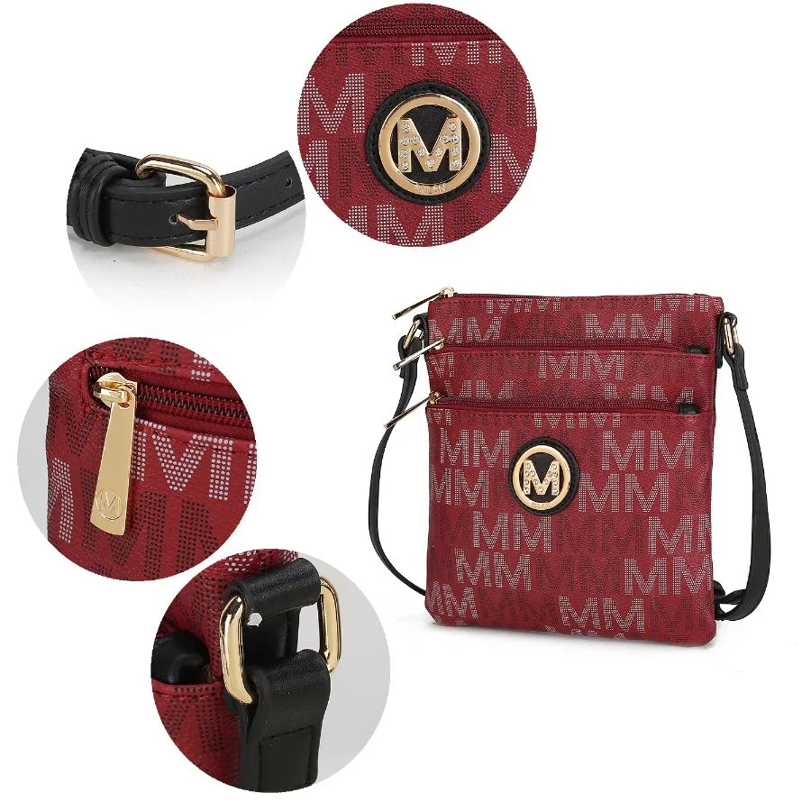 Lemuel M Signature Crossbody Bag
