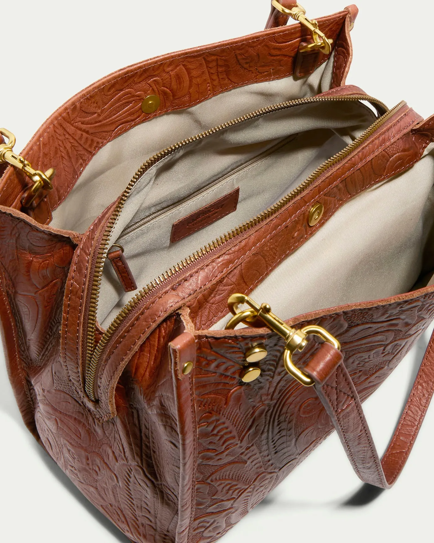 Lenox Triple Entry Satchel