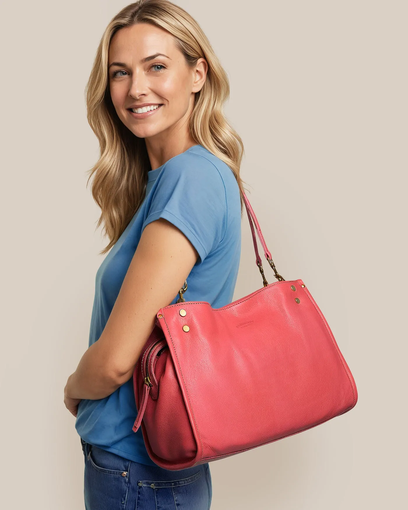 Lenox Triple Entry Satchel