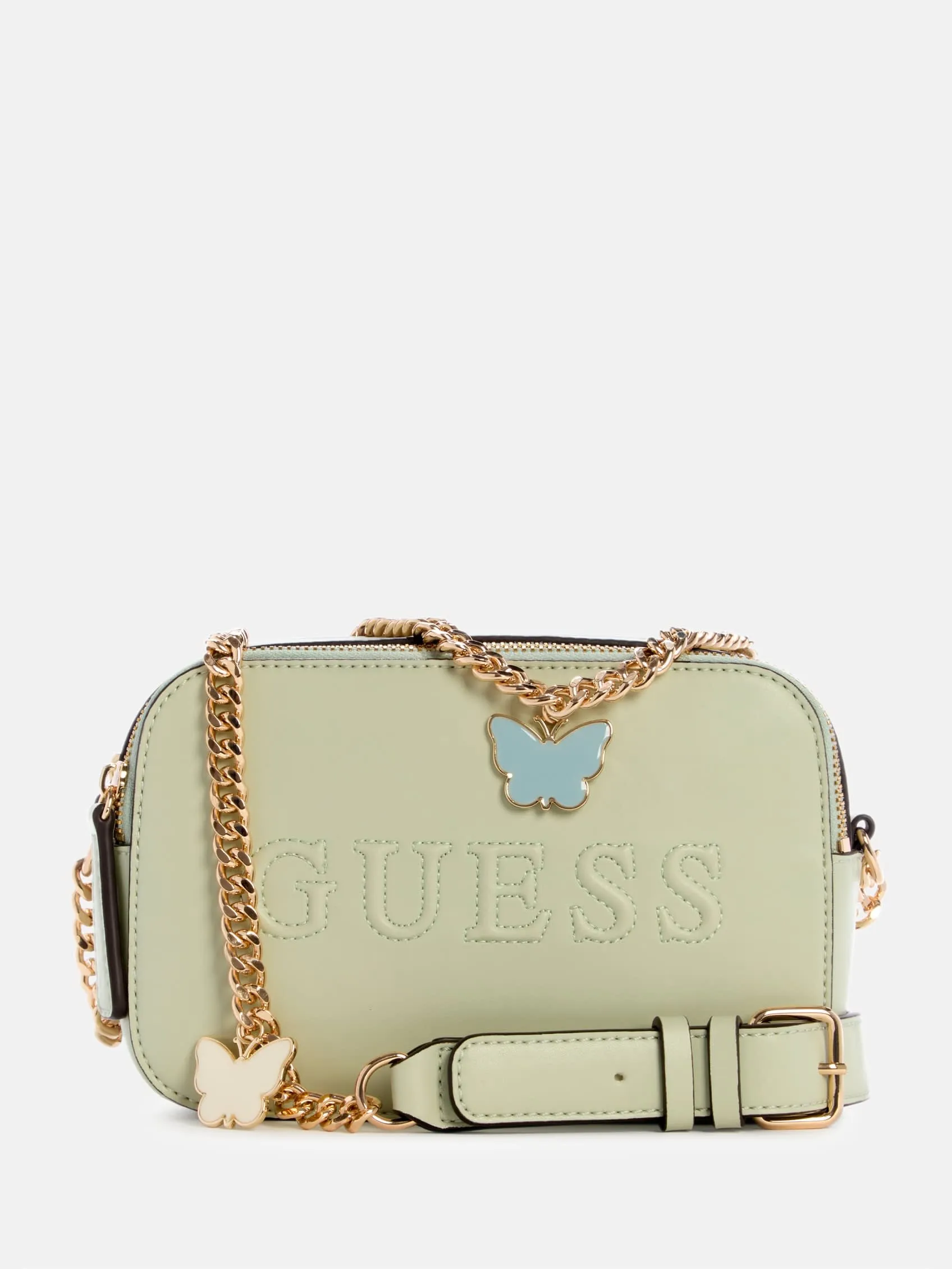 Lilly Ann Double-Zip Crossbody