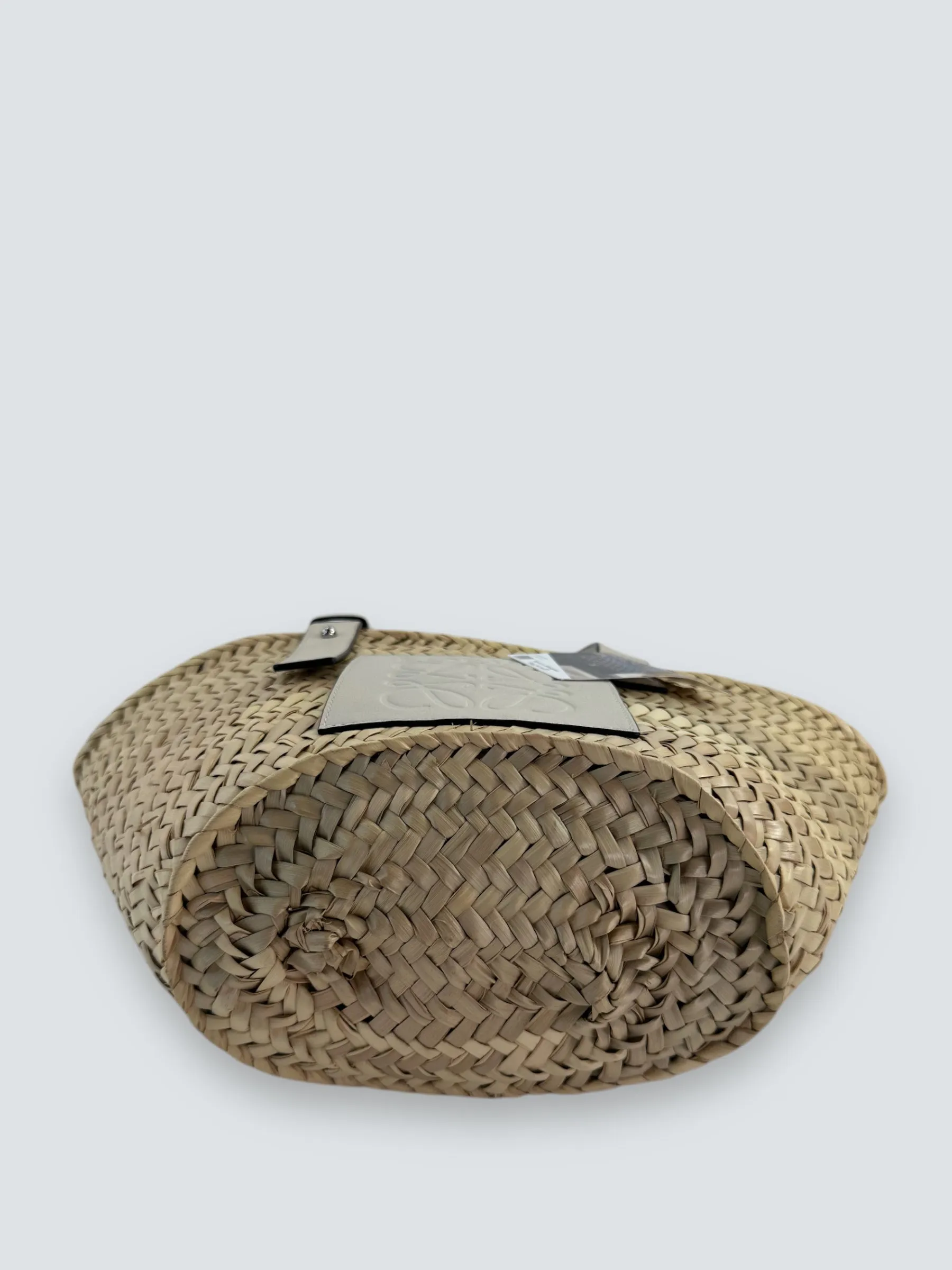 Loewe Small Raffia Straw Tote