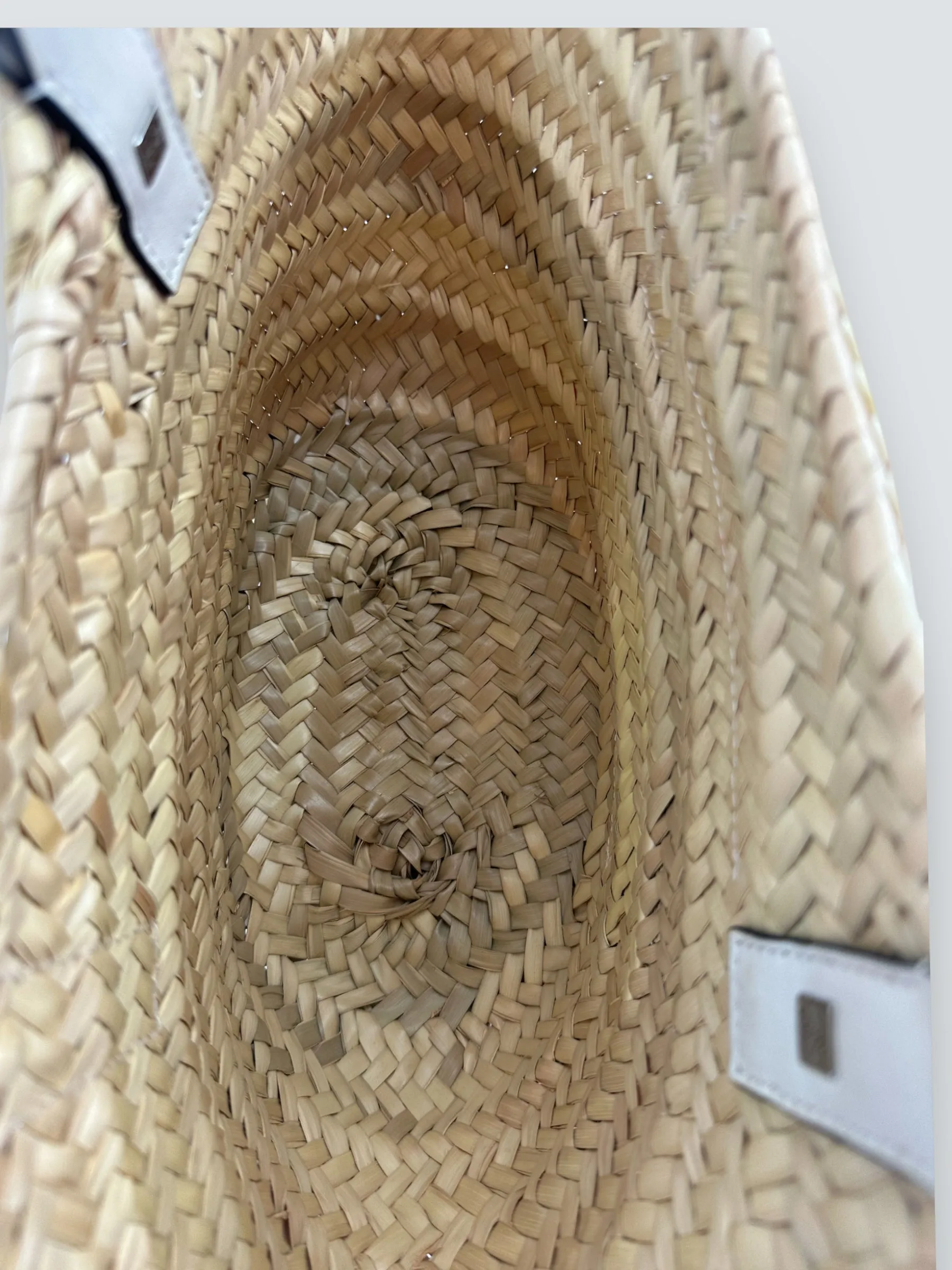 Loewe Small Raffia Straw Tote